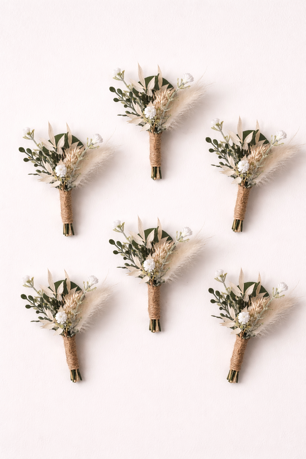 Boho Corsage Set