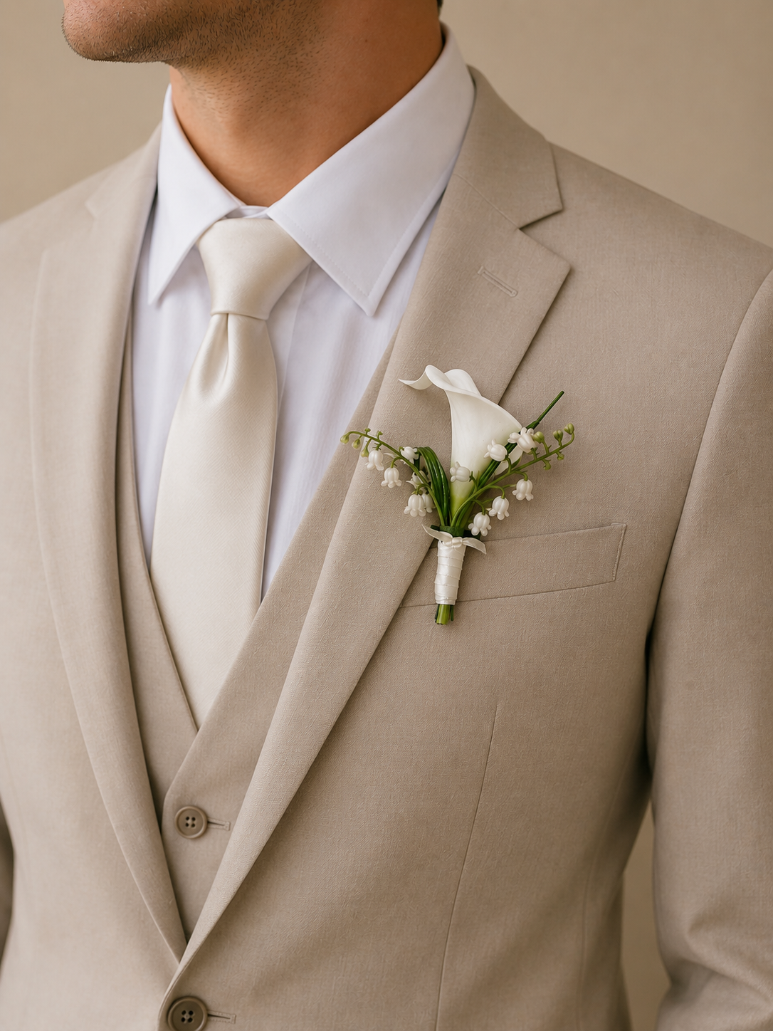 Calla Lily Boutonnière - Corsage