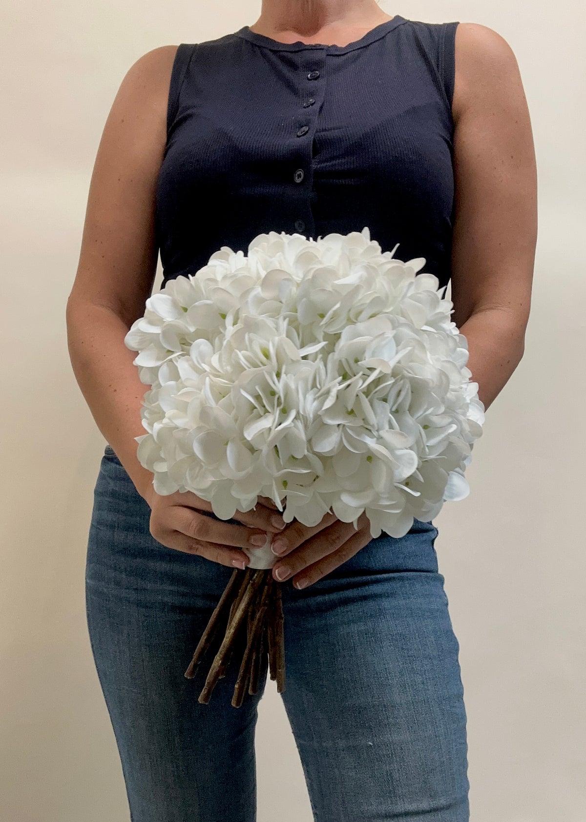 White Hydrangea Bridal Bouquet
