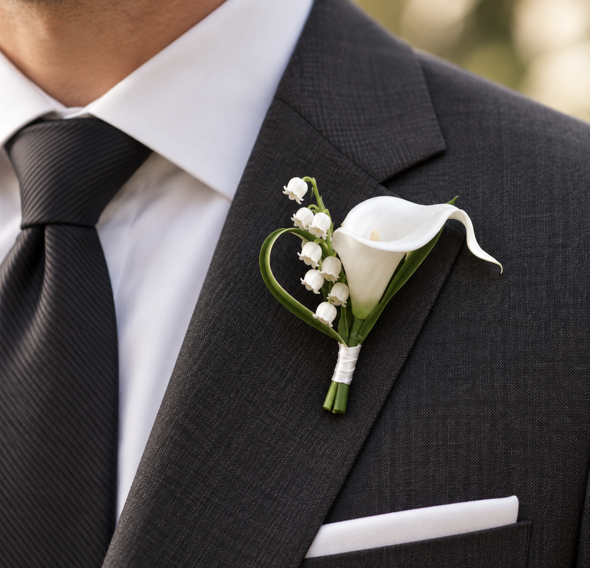 Calla Lily & Orchid Bridal Package