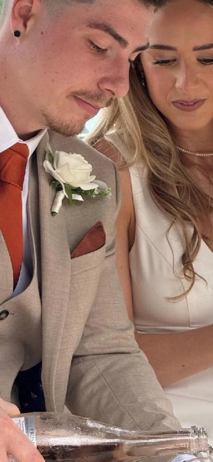 rose buttonhole
