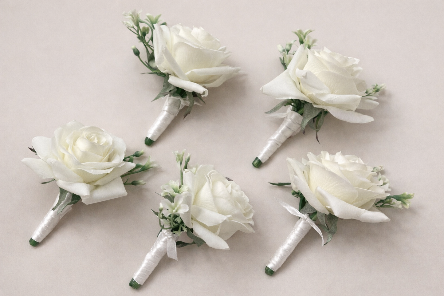 Rose & Foliage Corsage set