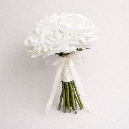 Artificial Rose bridesmaid posy