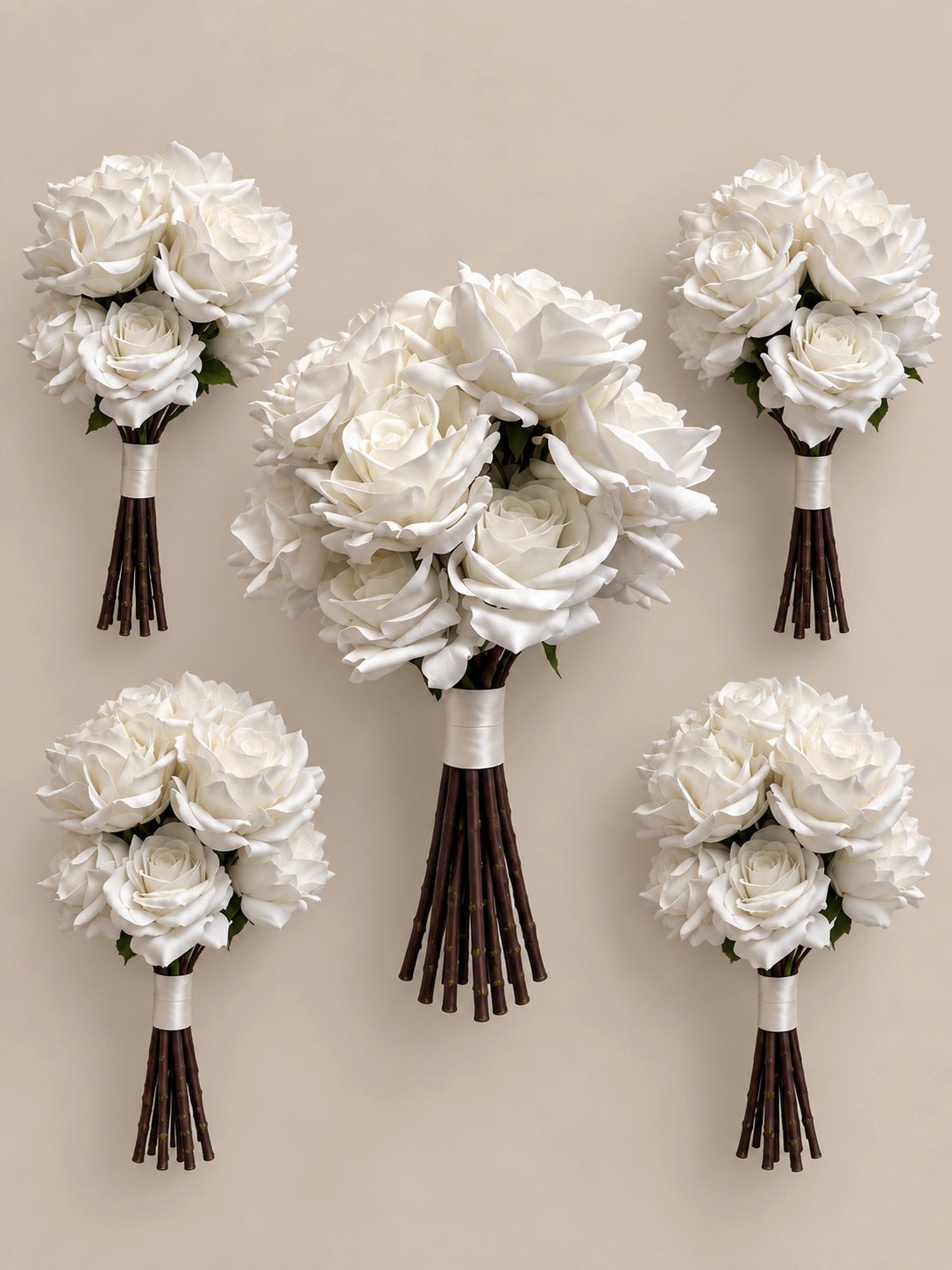 Luxury White Rose Wedding Package - Bride’s Favourite 🤍
