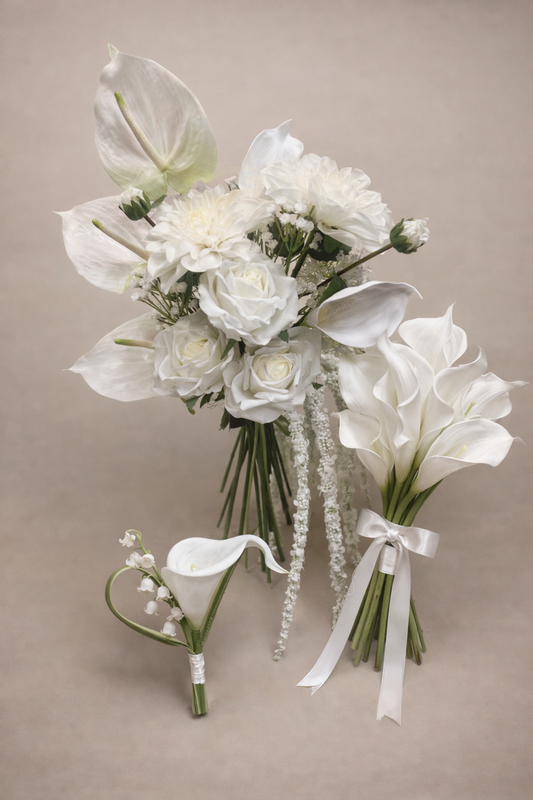 Anthurium, Rose & Calla Lily Wedding Collection