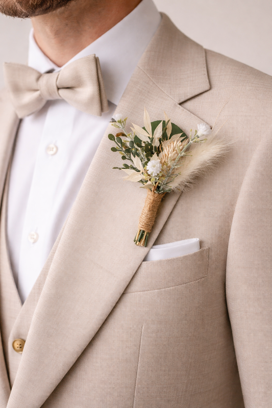 Boho Buttonhole Corsage