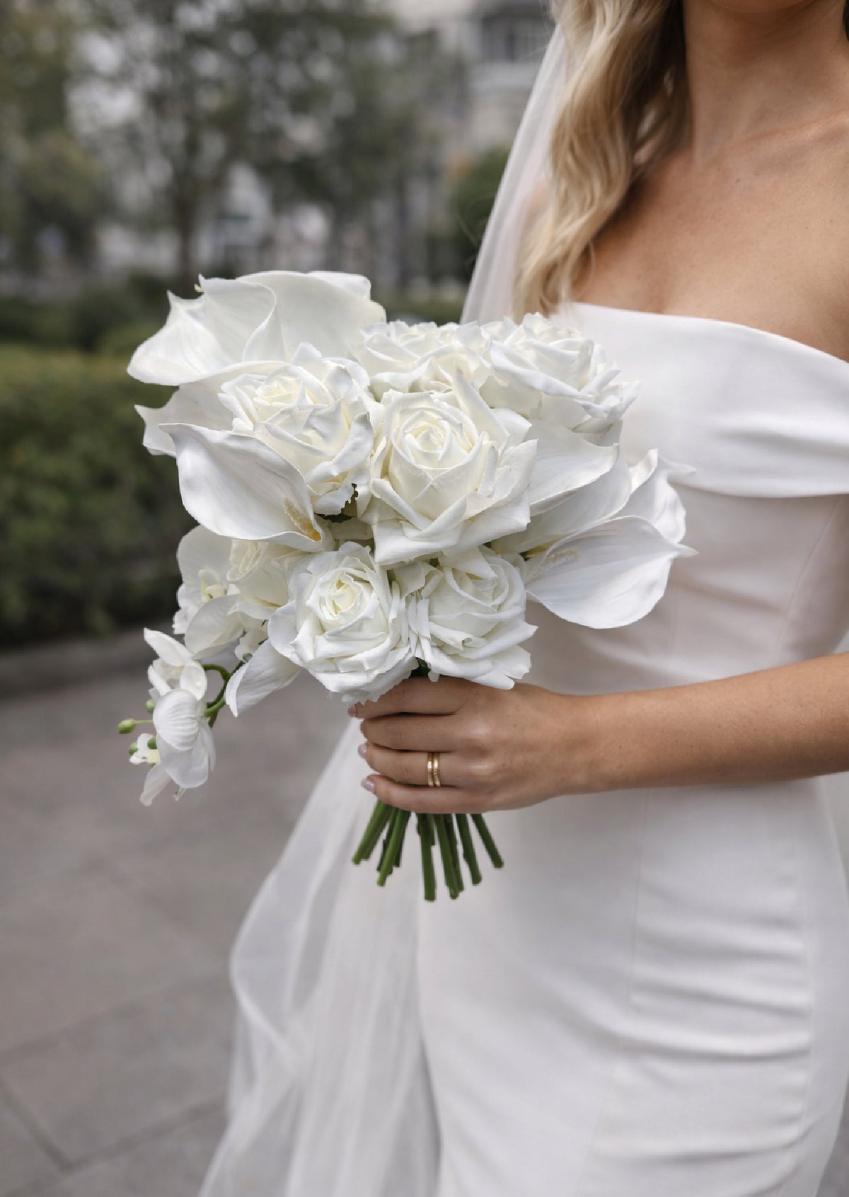 Calla Lily & Orchid Bridal Package