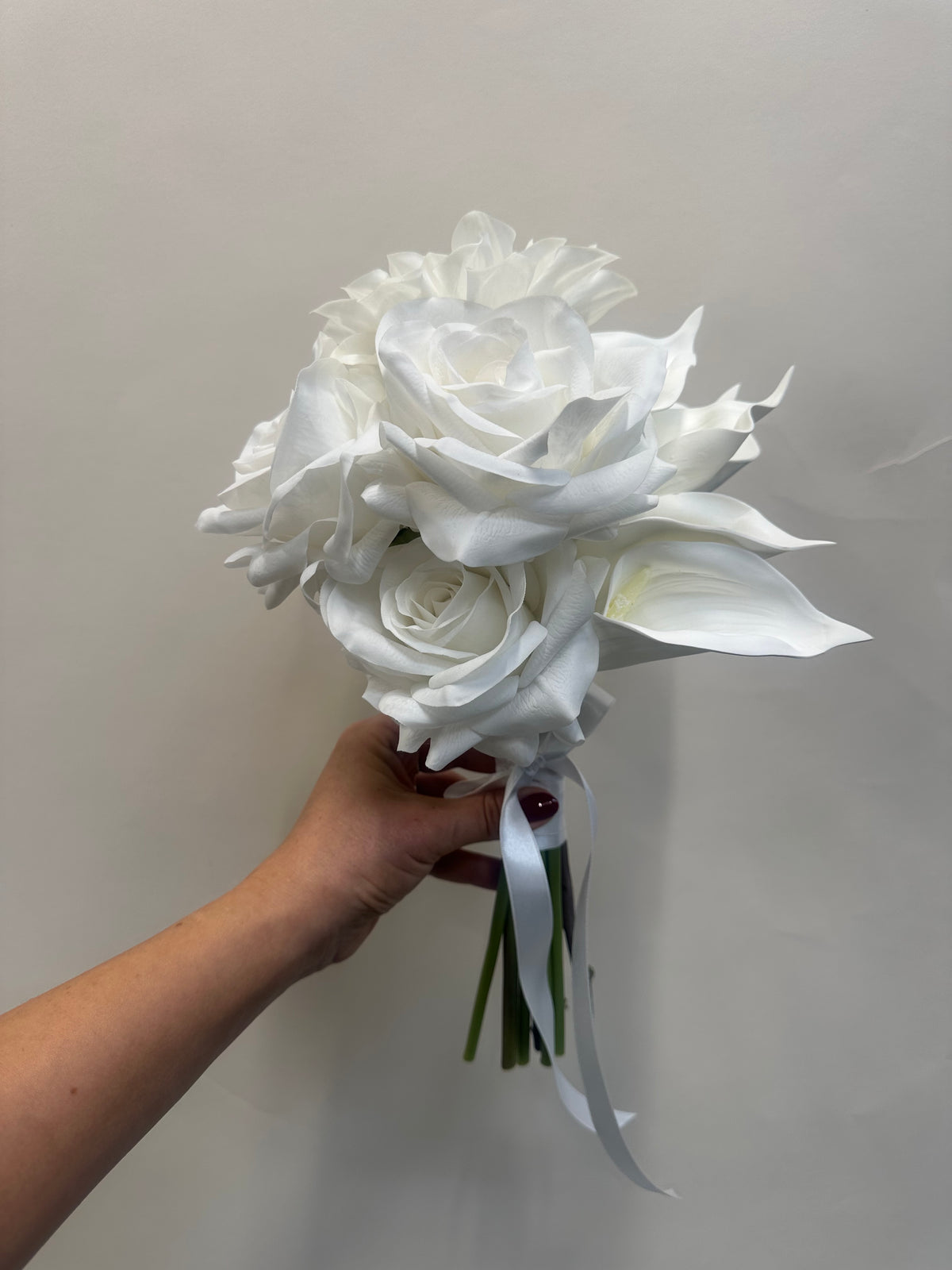 Rose & Calla Lilly Bridesmaid Bouquet