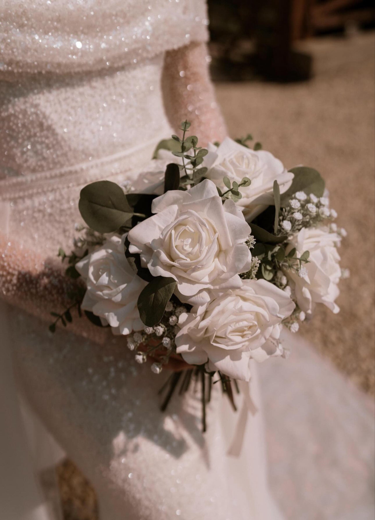 Rose and Baby’s breath bouquet