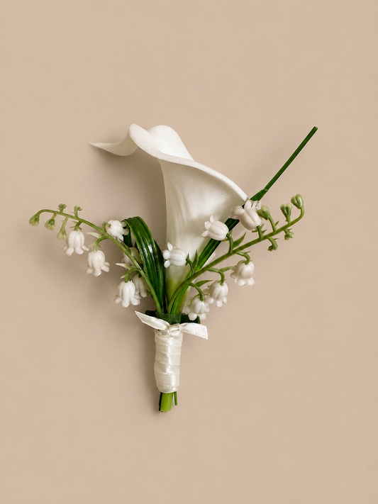 Calla Lily Boutonnière - Corsage