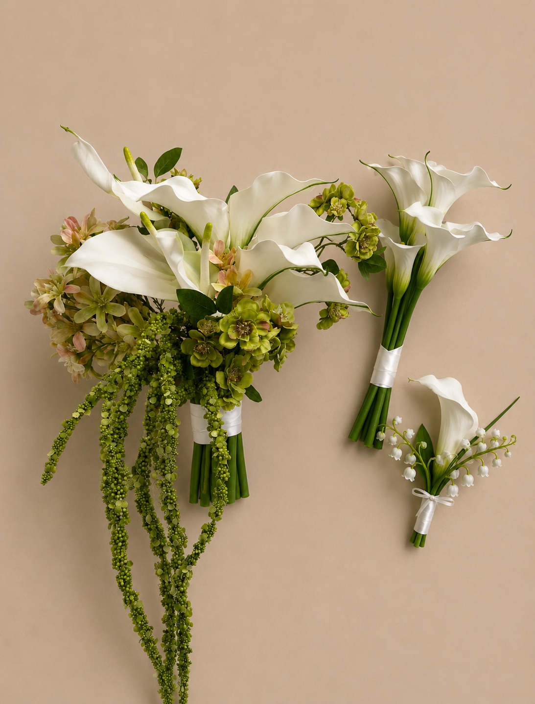 Calla Lily & Blossom bouquet package