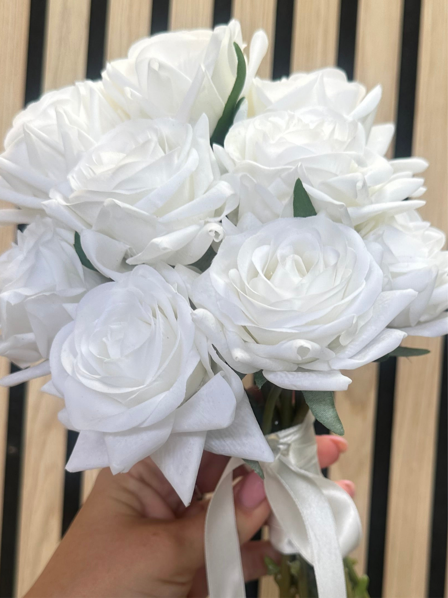 Luxury Long Stem Rose Bouquet,  Bridesmaid Collection - Set of 3