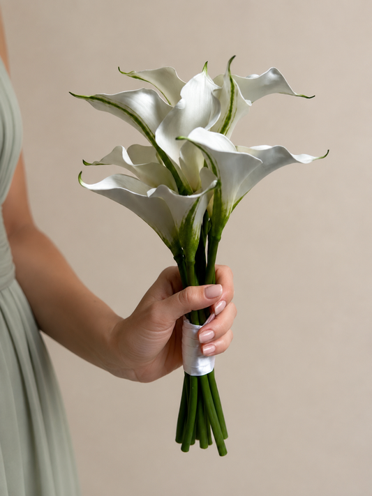Calla Lily Bridesmaid Bouquet - Best Seller