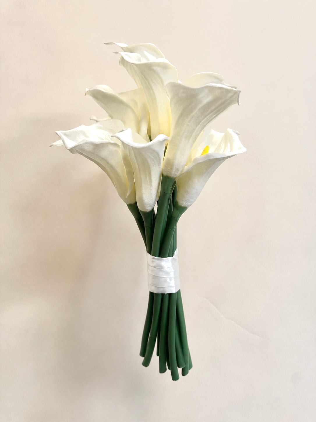 Calla Lily Bridal Bouquet – 12 Real Touch Premium Calla Lilies | Elegant Wedding Flowers