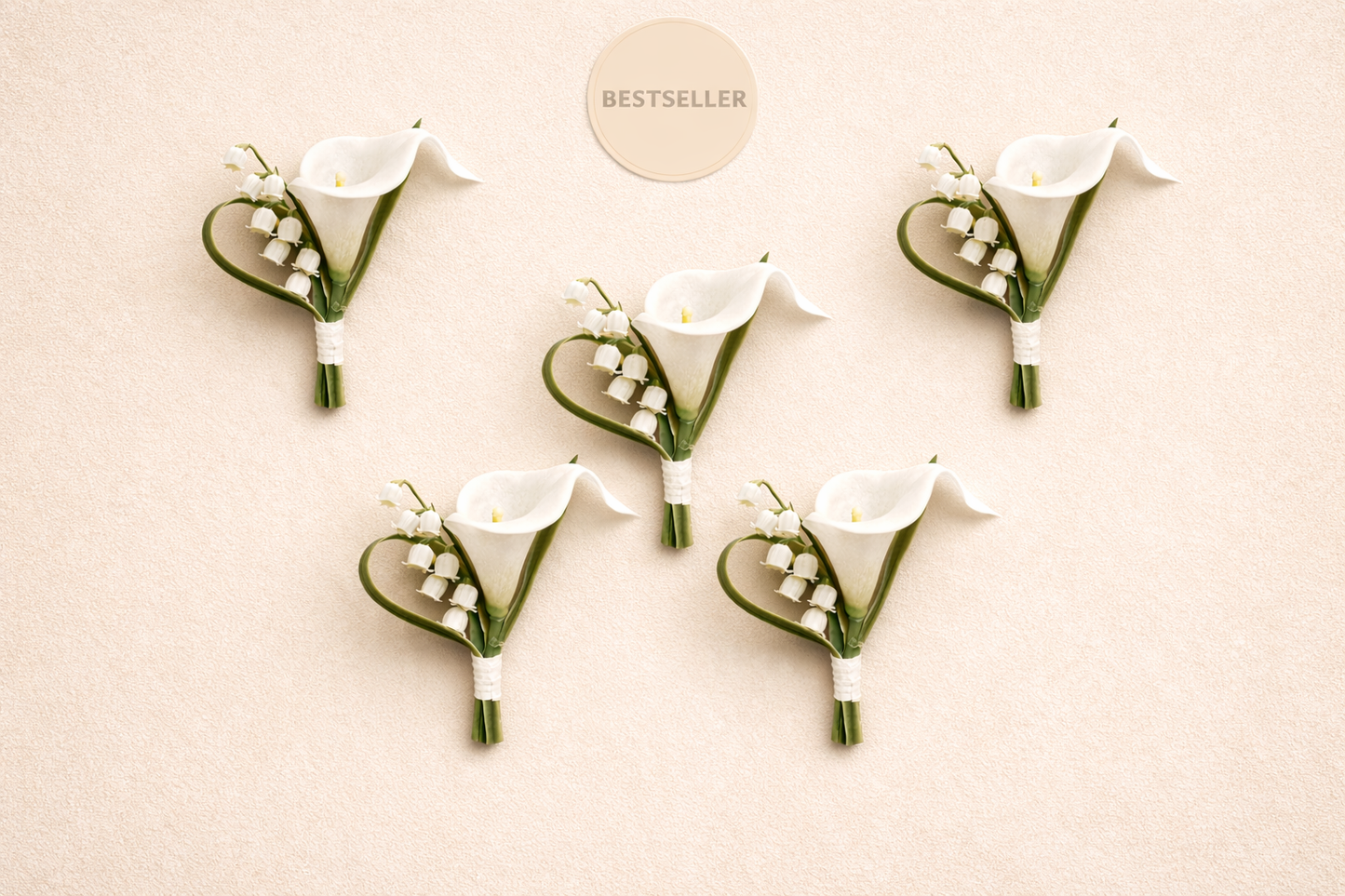 Calla Lily & Baby’s Breath Corsage Set