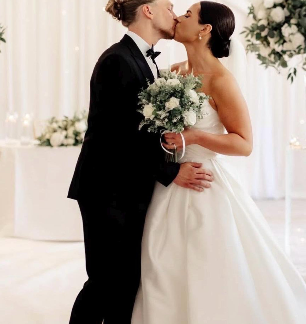 artificial bridal bouquet