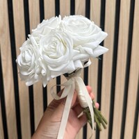 rose bridesmaid bouquet